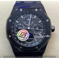 Audemars Piguet Royal Oak Moon Phase Ceramic Super Clone Watch| Exact Precision Like Real| Ref.15407OR.OO.1220OR.01
