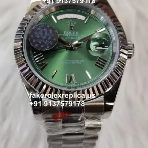 replica day date green