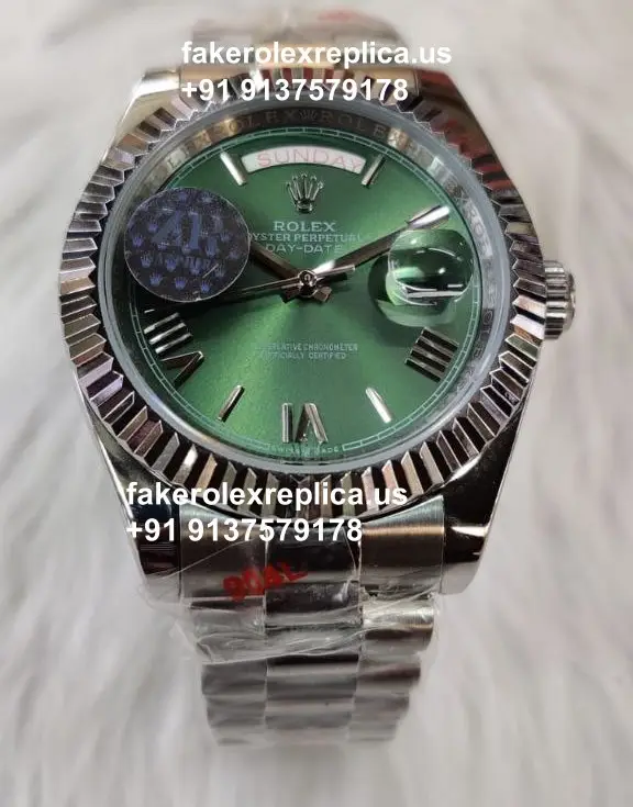 replica day date green